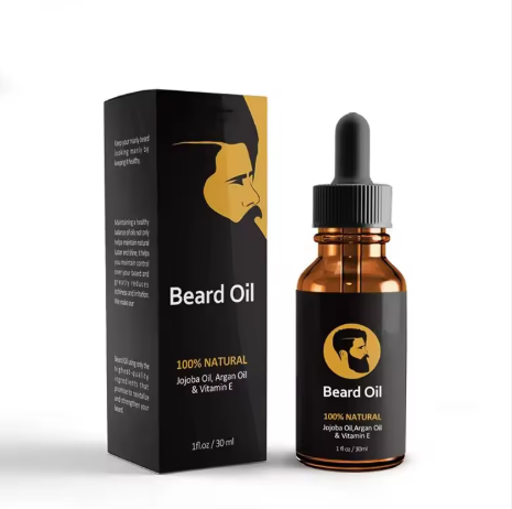 Men Beard Growth Oil. Keep your beard healthy, soft, and perfectly groomed with Beard Oil Enriched with Jojoba Oil, Argan Oil  & Vitamin E