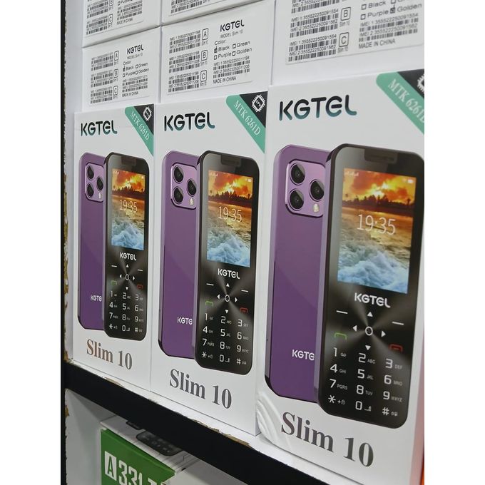 Kgtel Slim 10 Feature Phone with 3 Rear Cameras and wireless FM radio