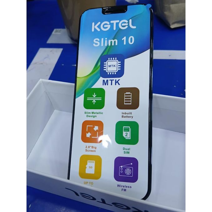 Kgtel Slim 10 Feature Phone with 3 Rear Cameras and wireless FM radio