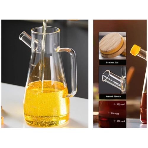 900ml Clear Oil Jar