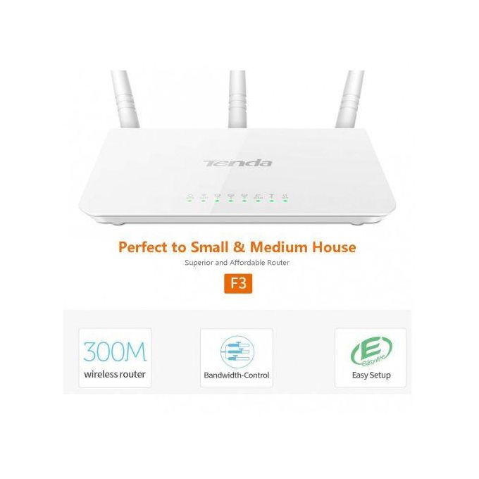 deal
tenda N300 300 Mbps Wireless WiFi Router- BEST