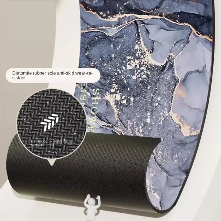 New Arrivals!!Antislip absorbent mat doormats soft mat bathroom absorbent non-lip quick drying mat door mat toilet carpet