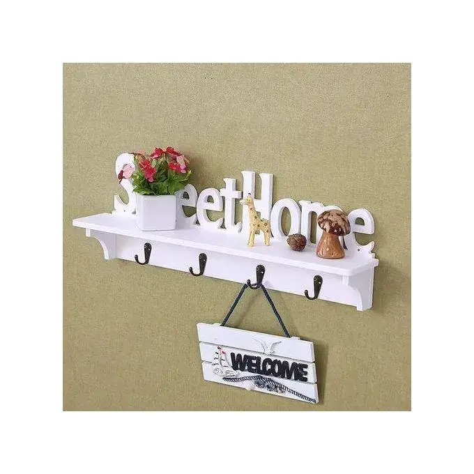 (CRAZY OFFERS!!)Sweethome key holder Special welcome decor Sweet Home shape design Ideal for wall door bathroom home decoration