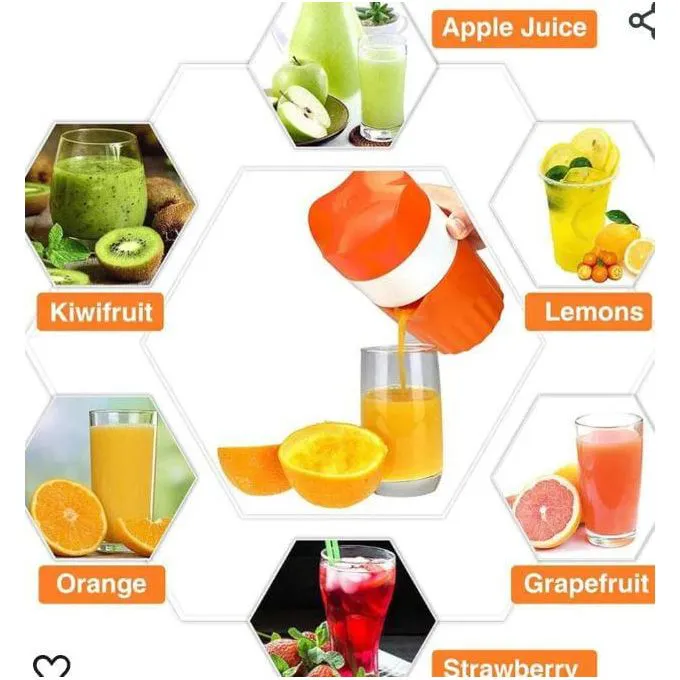 Manual plastic juice press juicer cup Lemon Squeezer With Lid Plastic Manual Lemon Juicer Orange Press Cup Citrus Squeezer With Pour Spout Fruit Tools Juice Squeezer