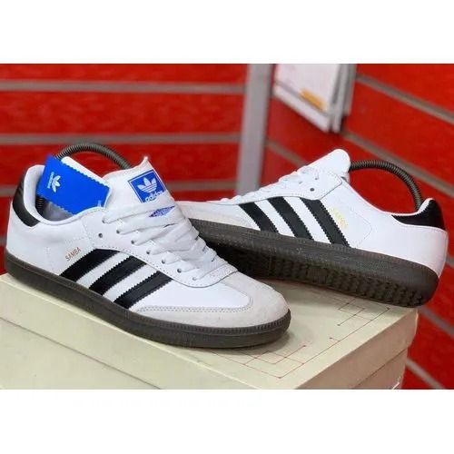 BIG OFFER! NEW ARRIVAL UNISEX  Samba white/black Size 37-45 Men's/Women's Fashion Shoes Casual Sneakers Premium Quality As In the Picture
