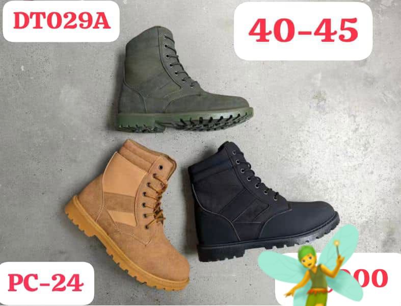 Men's Shoes Boots Ankle Bootie Jungle Boots, Hiking Boots, Desert Boots, Combat Boots, Tactical Boots, High Top Short Boots Military shoe