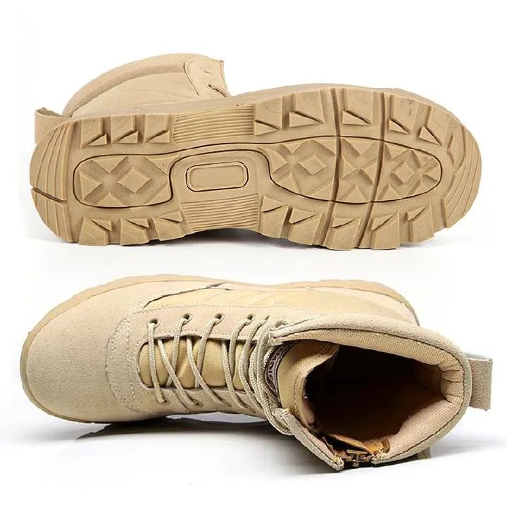 Men's Shoes Boots Ankle Bootie Jungle Boots, Hiking Boots, Desert Boots, Combat Boots, Tactical Boots, High Top Short Boots Military shoe