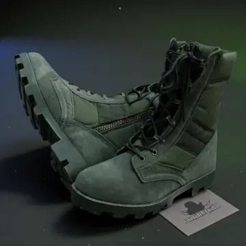 Men's Shoes Boots Ankle Bootie Jungle Boots, Hiking Boots, Desert Boots, Combat Boots, Tactical Boots, High Top Short Boots Military shoe