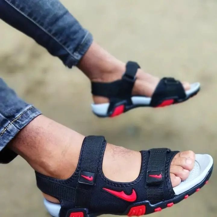 MEN OPEN SHOES High-quality leather open mens shoes, Durable men's classic Stylish open slides