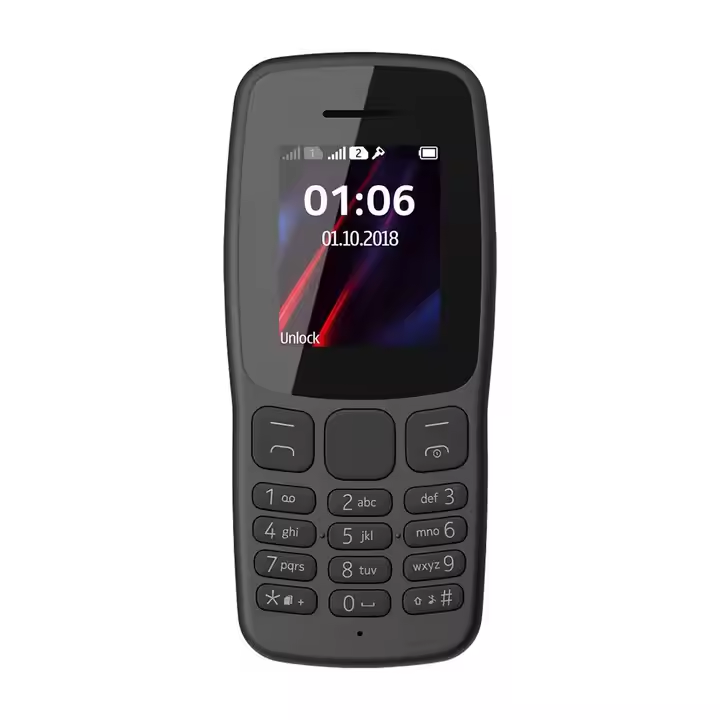 105 106 Unlocked Gsm Dual Sim Feature Phone Very Cheap With Keypad Mobile Phone