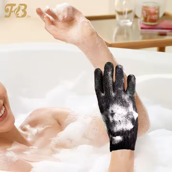 Eco Friendly Natural Reusable Exfoliating Bath Glove Shower Sisal Mitt Soap Foaming Bag Body Exfoliating Gloves