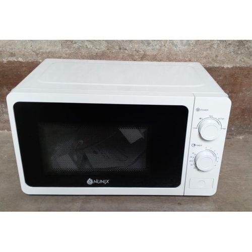 Nunix 20L Manual Setting Microwave Oven – Compact, Efficient, Easy-to-Use Kitchen Appliance with Defrost Function
