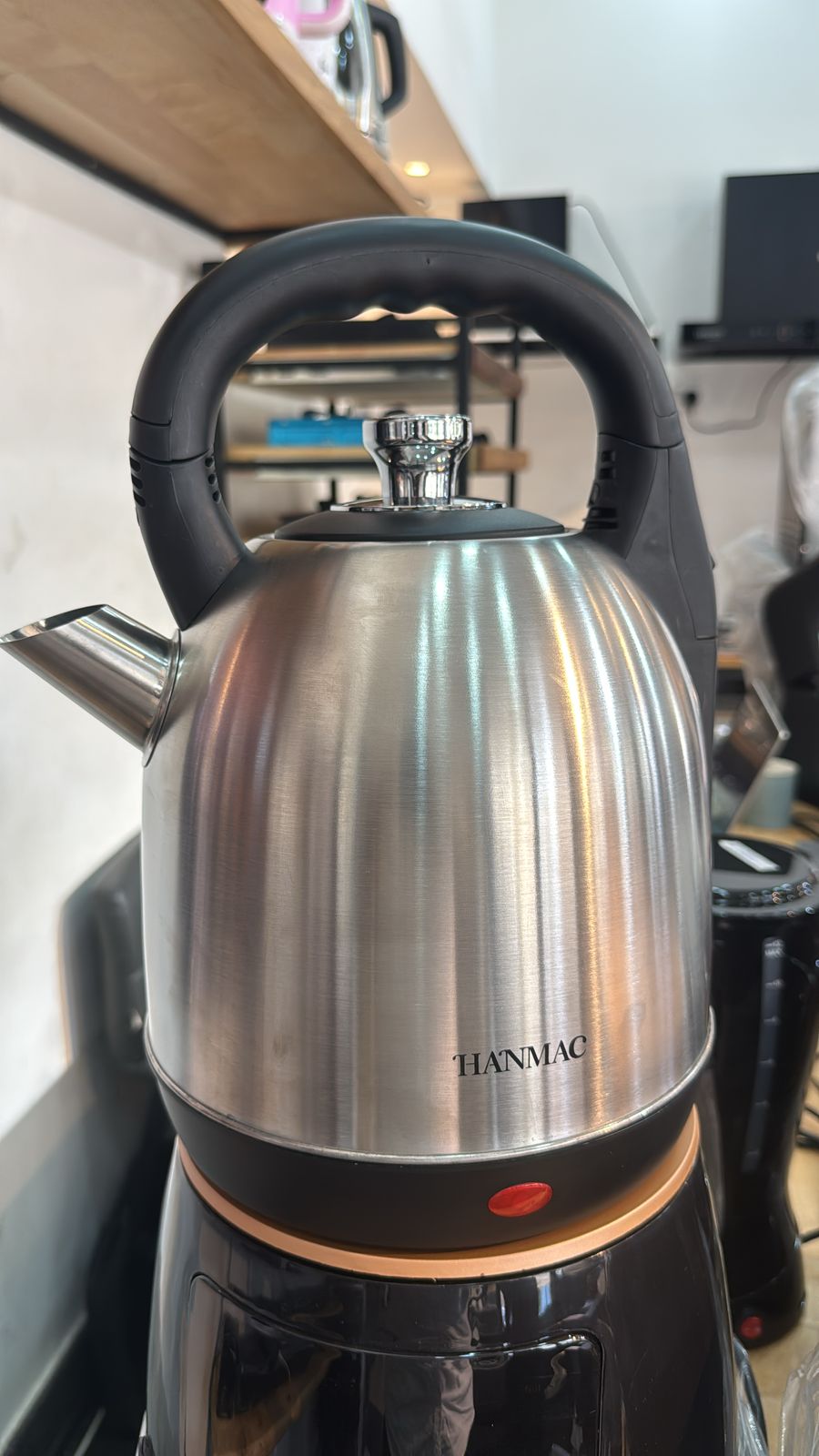 7 L HANMAC STAINLESS STEEL ELECTRIC KETTLE - Low electricity consumption, High capacity of 7 L, Stainless, Removable lid for easy cleaning