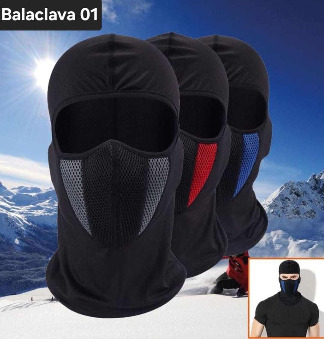 Balaclava Full Face Mask  Helmet Liner Cap Padded Nose and Anti Sweat