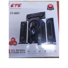 CTC CT-6001 3.1CH SUPER BASS Subwoofer 20000W PMPO BT/USB/SD/FM/AUX