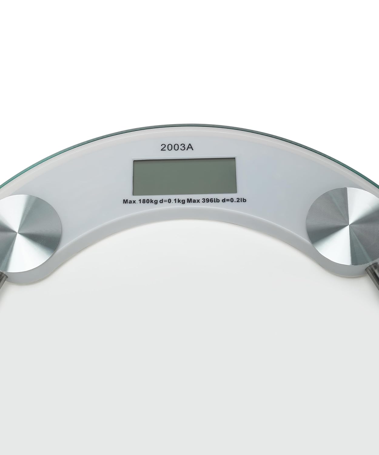 Digital Glass Weighing Machine – Personal Body Weight Scale (Transparent) Max 180KG | Home Bathroom Health Scale