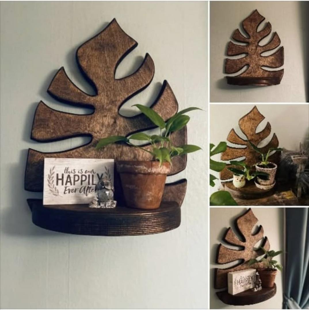 Wooden Floating Shelf