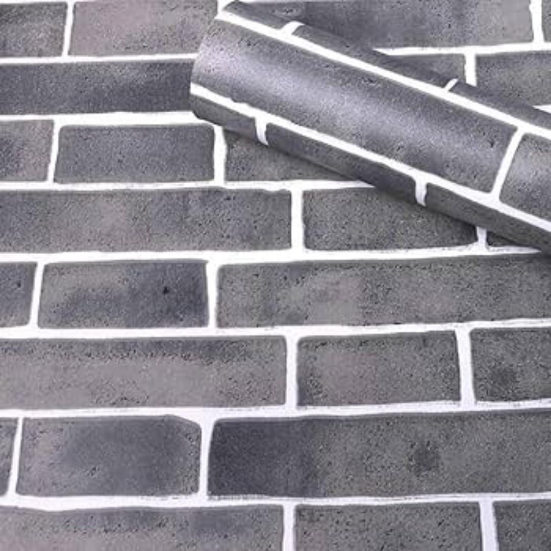 Grey Brick Peel And Stick Wallpaper Waterproof Wallpaper Self Adhesive Wallpaper Self Adhesive Contact Paper Marble Contact Paper