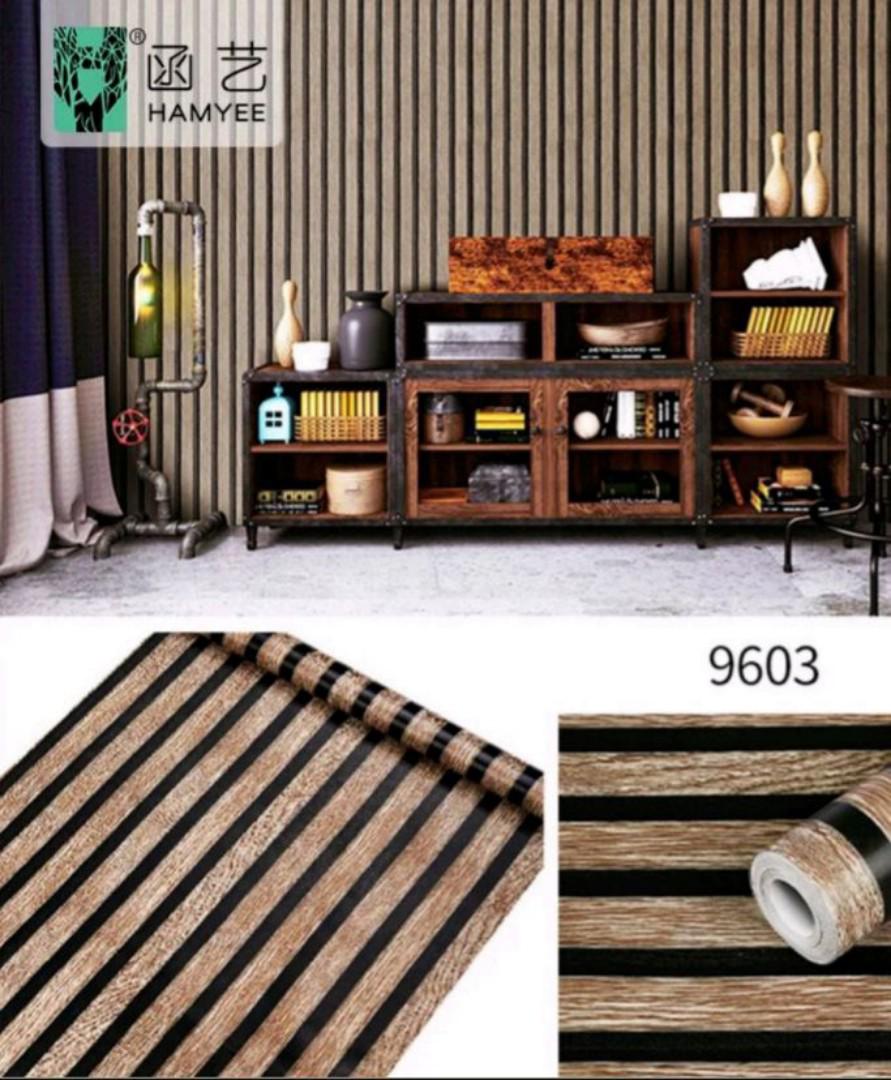 Fluted Wall Panel Effect Peel And Stick Waterproof Self Adhesive Wallpaper Contact Paper Marble Wallpaper