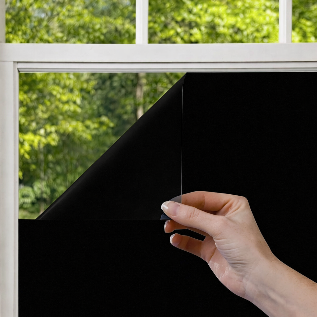 Block Out Blackout Black Window Film Window Tint
