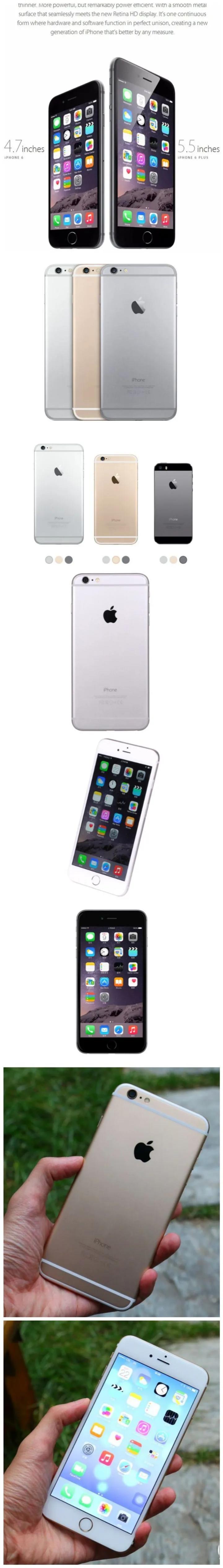 Refurbished Apple iPhone 6 16/64/128G+1G Smartphone Fingerprint Unlock 4.7 Inch+4G Refurbished Phone