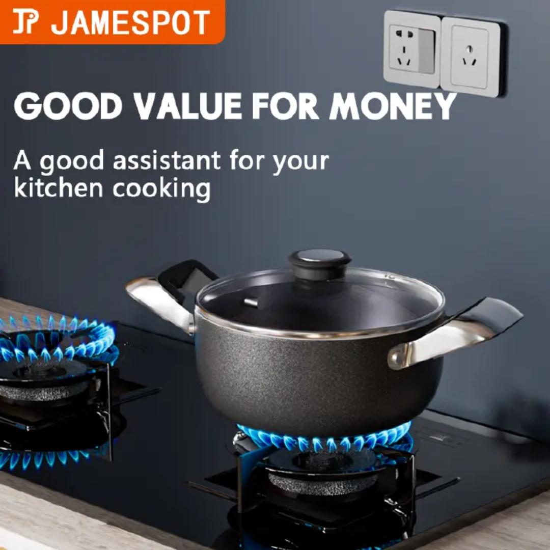 eviews
Description
Recommend【Promotion】Jamespot 11PCS Aluminum Non-stick Cookware Set Pot Set（5pcs Pots+5pcs lids)+1PC 26CM Pan Cooking Pots Sufuria 18CM+20CM+22CM+24CM+26CM