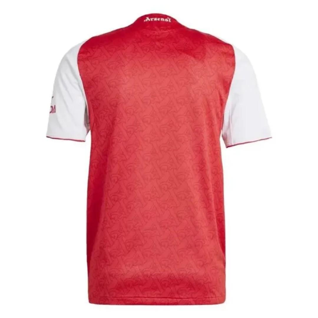Arsenal 2025/2026 Home Football Jersey – Men’s Breathable Sports T-Shirt – Red & White Soccer Fan Shirt