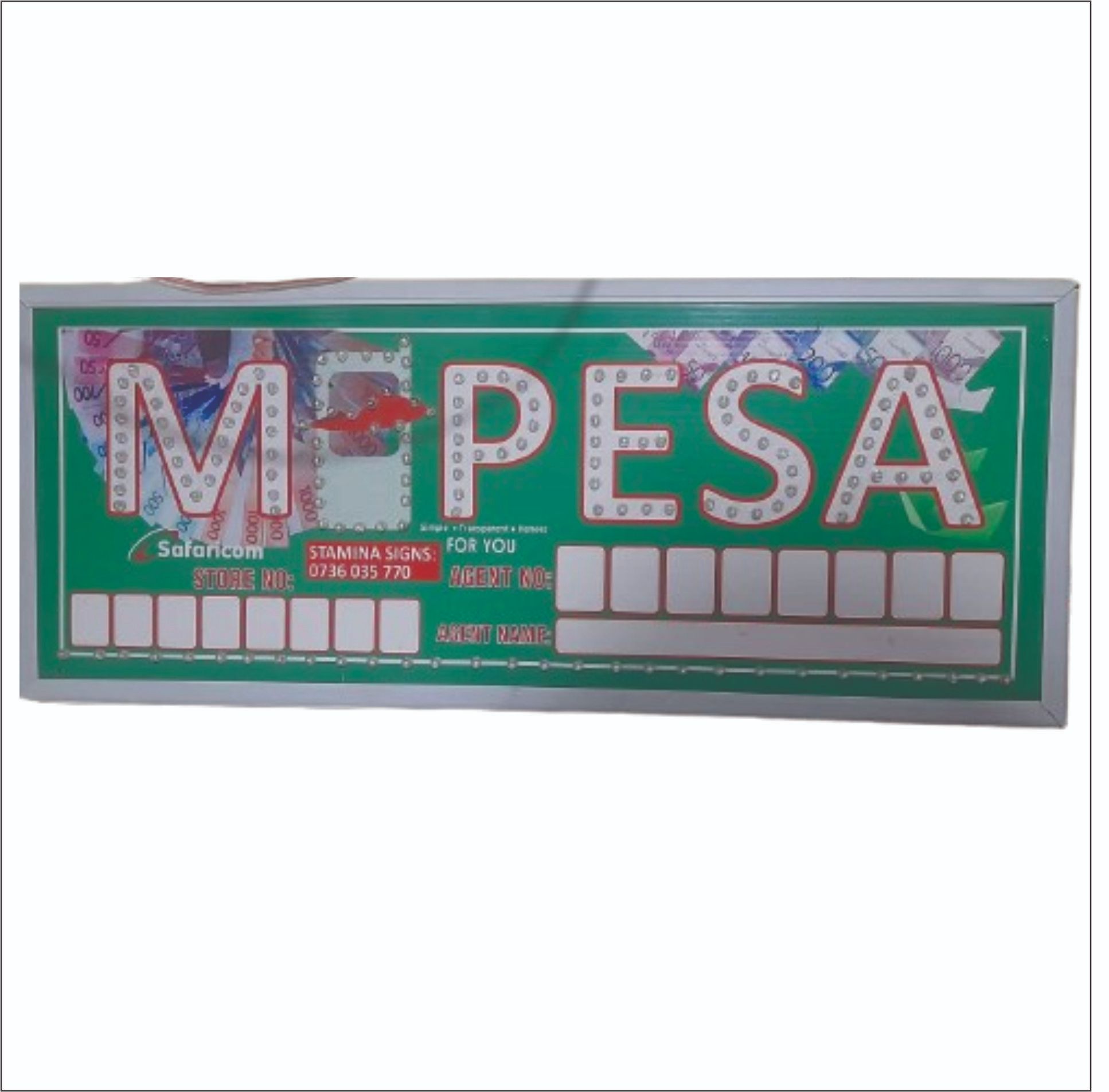 MPESA LED SIGN