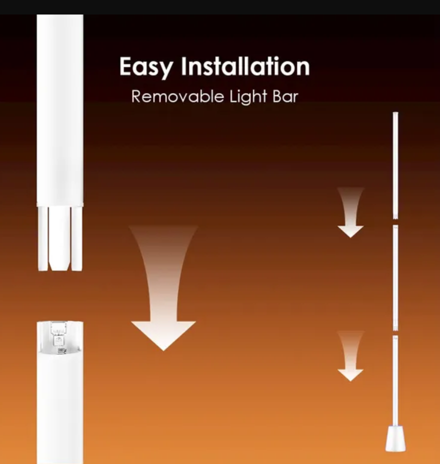 Corner Glow Ambient Floor Lamp-OLL-201A