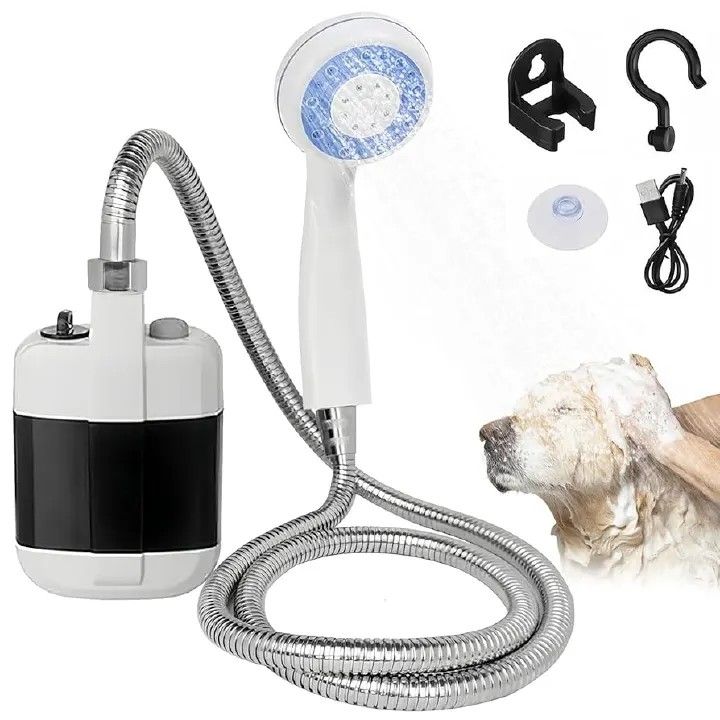 Rechargeable Portable Handheld Outdoor Camping Shower Kit