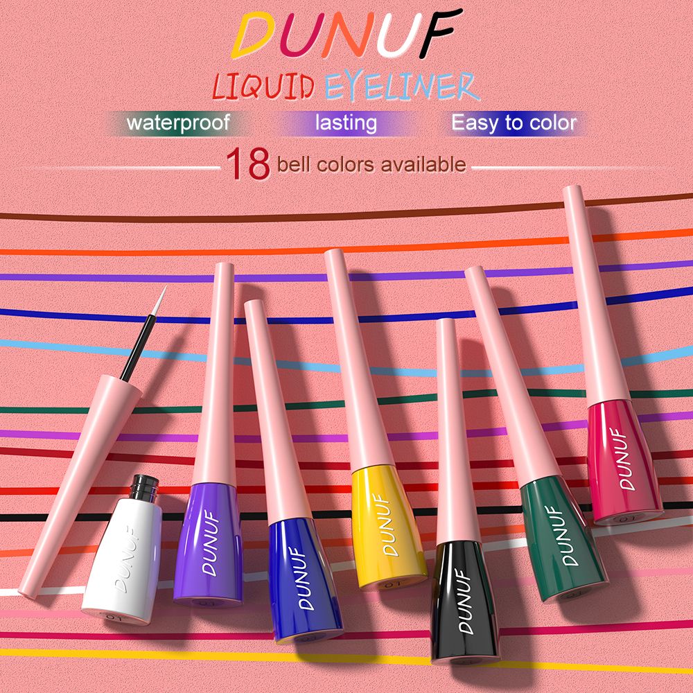 Waterproof Long-Wearing Liquid Eyeliner - Smudge-Resistant, Transfer-Proof, Perfect For Creating Dramatic Looks And Everyday Use for Halloween