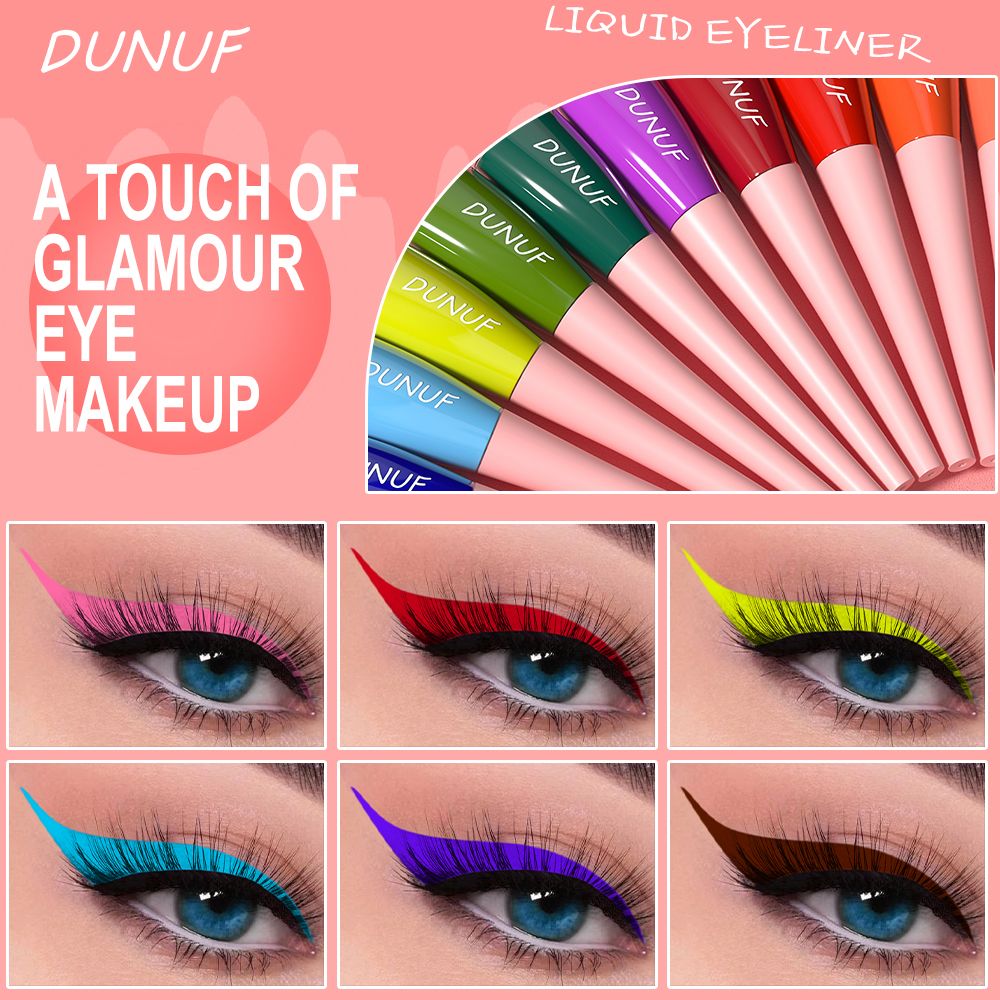 Waterproof Long-Wearing Liquid Eyeliner - Smudge-Resistant, Transfer-Proof, Perfect For Creating Dramatic Looks And Everyday Use for Halloween