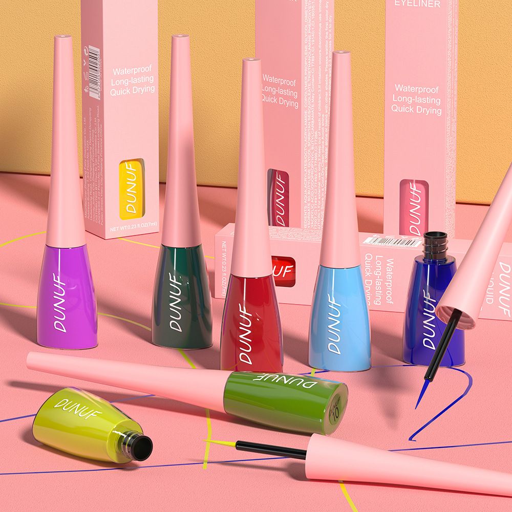 Waterproof Long-Wearing Liquid Eyeliner - Smudge-Resistant, Transfer-Proof, Perfect For Creating Dramatic Looks And Everyday Use for Halloween
