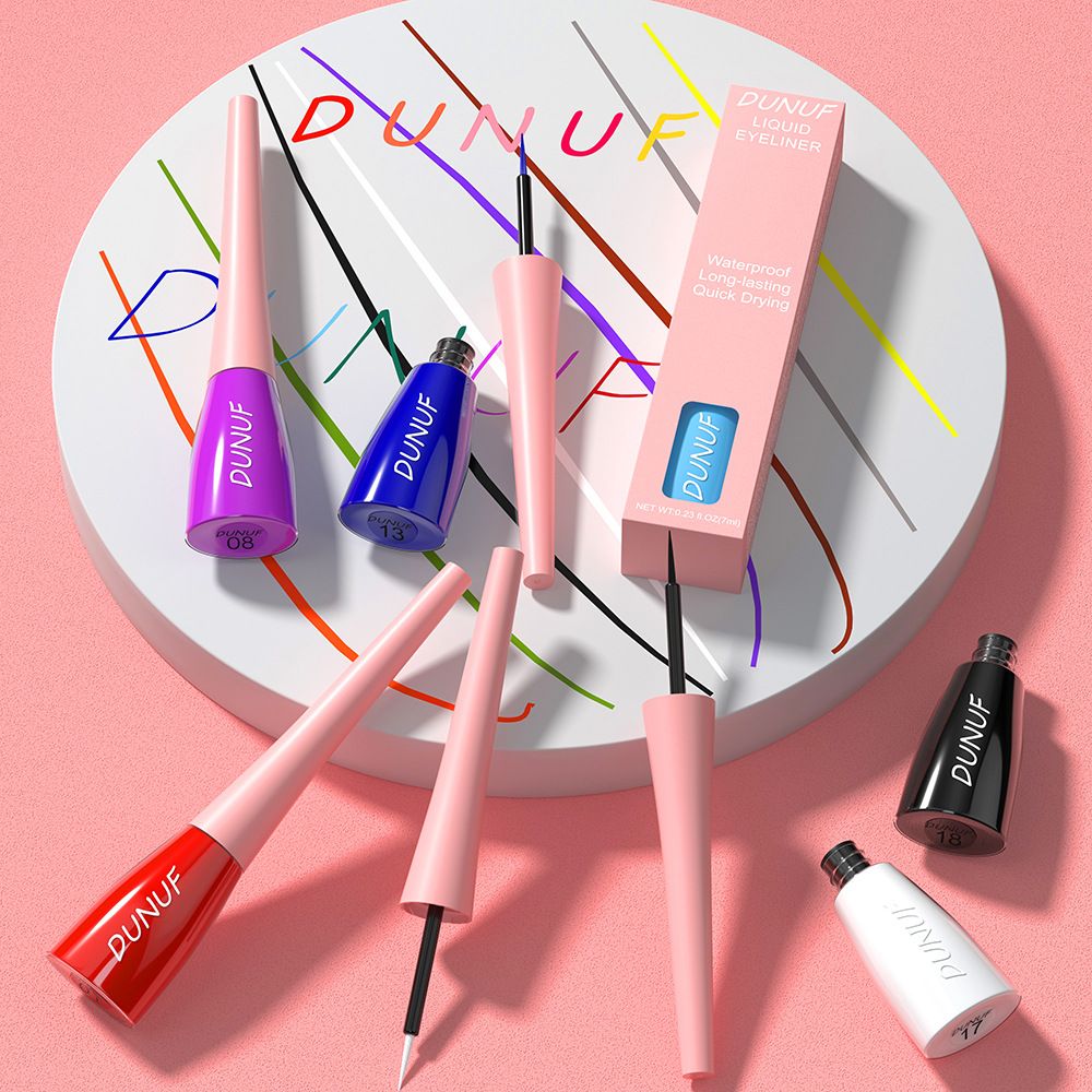 Waterproof Long-Wearing Liquid Eyeliner - Smudge-Resistant, Transfer-Proof, Perfect For Creating Dramatic Looks And Everyday Use for Halloween