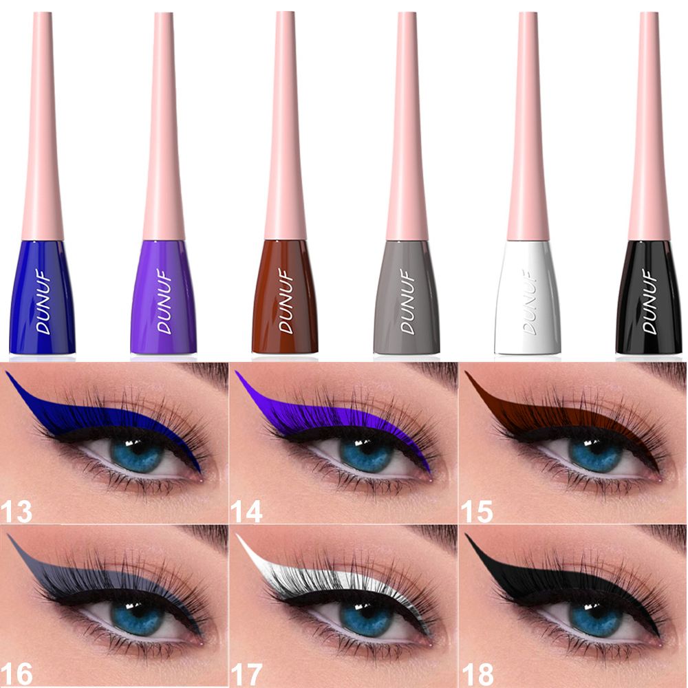Waterproof Long-Wearing Liquid Eyeliner - Smudge-Resistant, Transfer-Proof, Perfect For Creating Dramatic Looks And Everyday Use for Halloween