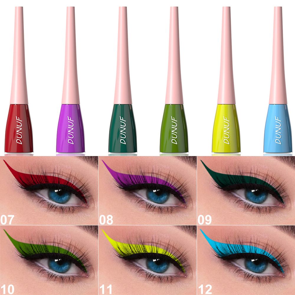 Waterproof Long-Wearing Liquid Eyeliner - Smudge-Resistant, Transfer-Proof, Perfect For Creating Dramatic Looks And Everyday Use for Halloween