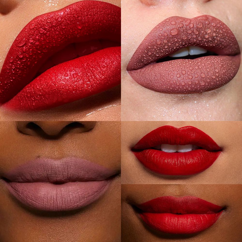 CmaaDu Matte Lip Gloss Set (3 Pieces in a Box), non - stick cup formula, with long - lasting and eye - catching color.