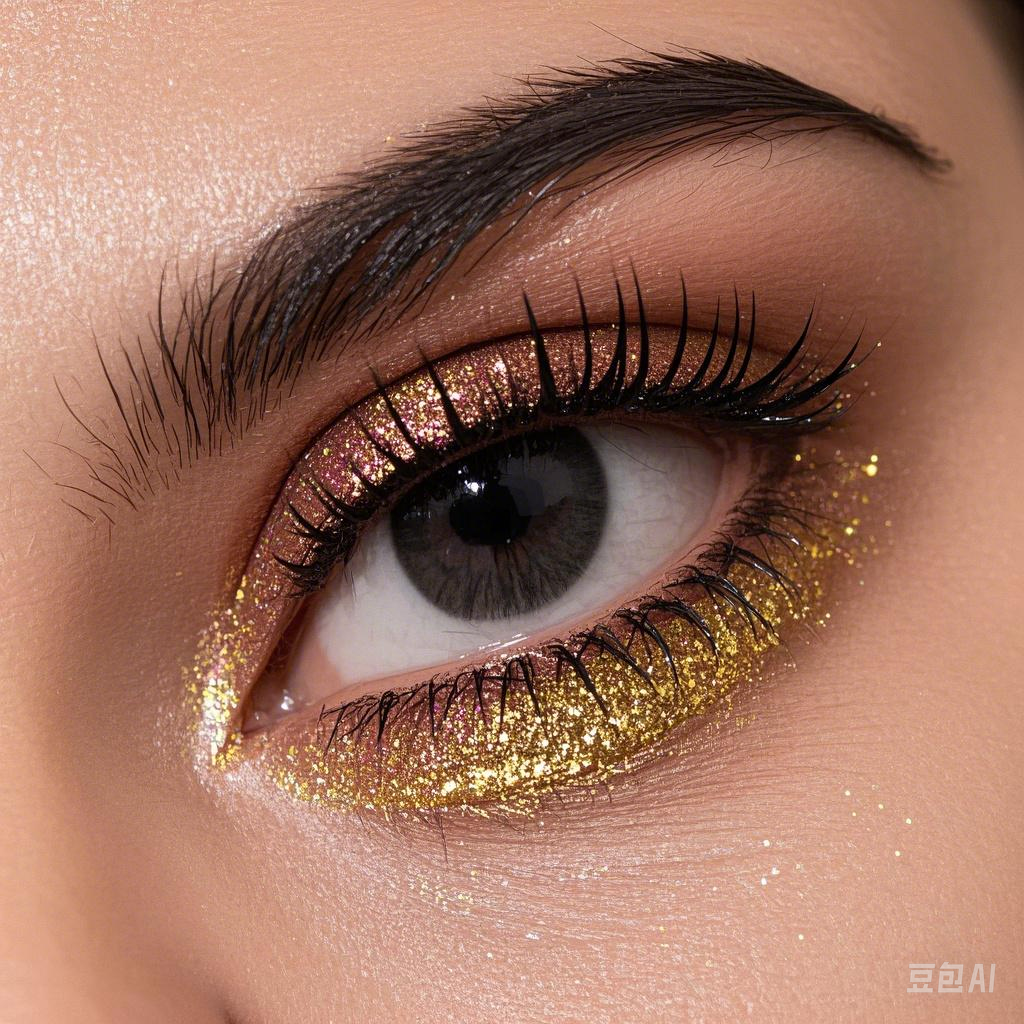 Easy to Use! CmaaDU 16-color Glitter Eyeliner Liquid, with Its Silky Texture, Helps Novices Create Personalized and Creative Eye Makeup
