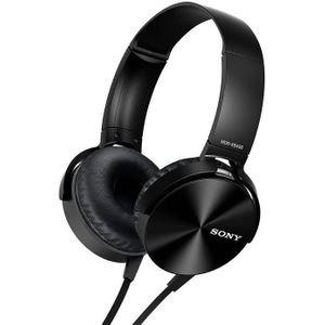 Sony Wired Headset Headphones (Black/Blue)