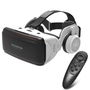 VR SHINECON Original VR Virtual Reality 3D Glasses Box Stereo VR Google Cardboard Headset Helmet For IOS Android Smartphone