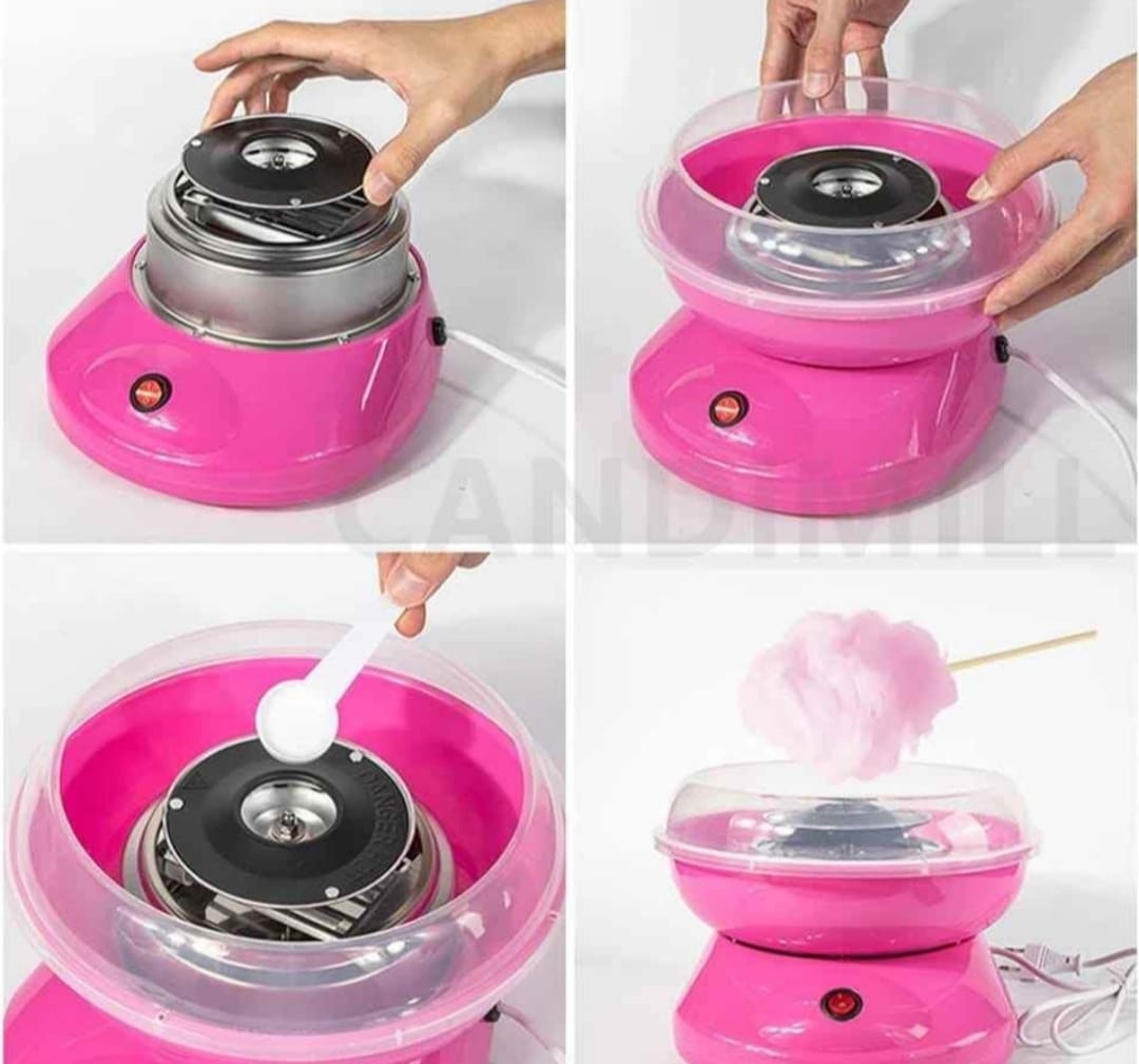 Portable Cotton Candy Machine Desktop Cotton Candy Maker