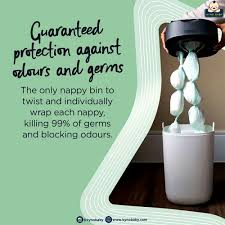 Tommee Tippee Twist And Click Advanced Nappy Bin