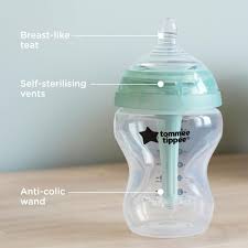 Tomme Tippee advanced anticolic self sterilising 260ml.
