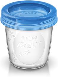 Philip Avent Breast milk storage containers 180ml
