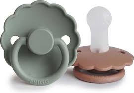 FRIGG Daisy-Round Latex Pacifier