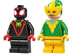 Lego Marvel Spin and Electro Dinosaur Vehicle Chase