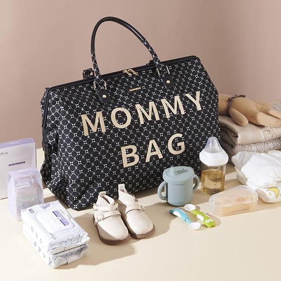 SUNVENO Duffle Bag Women Travel Bag Mommy