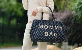 SUNVENO Duffle Bag Women Travel Bag Mommy