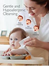 Mom cozy Nose Saline Baby Wipes