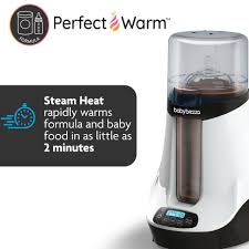 Baby Brezza Safe + Smart Bottle Warmer White/Grey Age Newborn & Above
